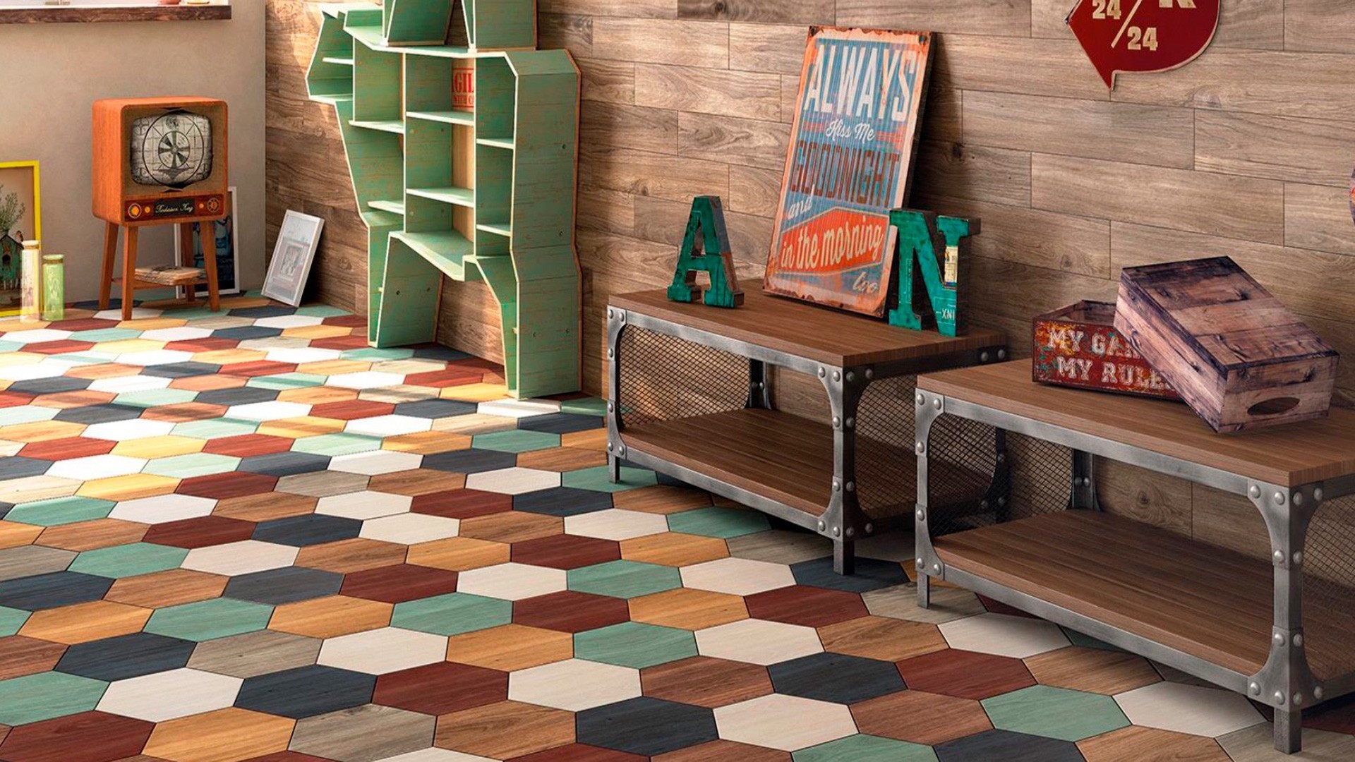 Floor and Wall Tiles & Mosaics