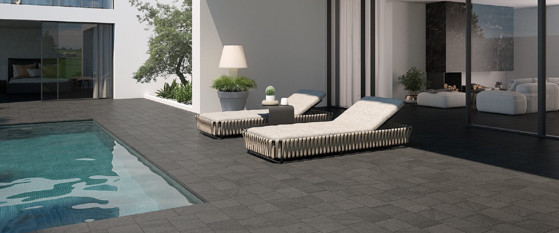 Patterned Outdoor Tiles | Best Deck Tiles | 20mm Thick Porcelain Tiles